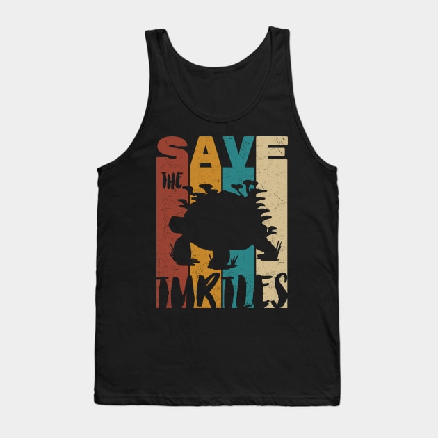 Save Turtles Tank Top by Promen Shirts